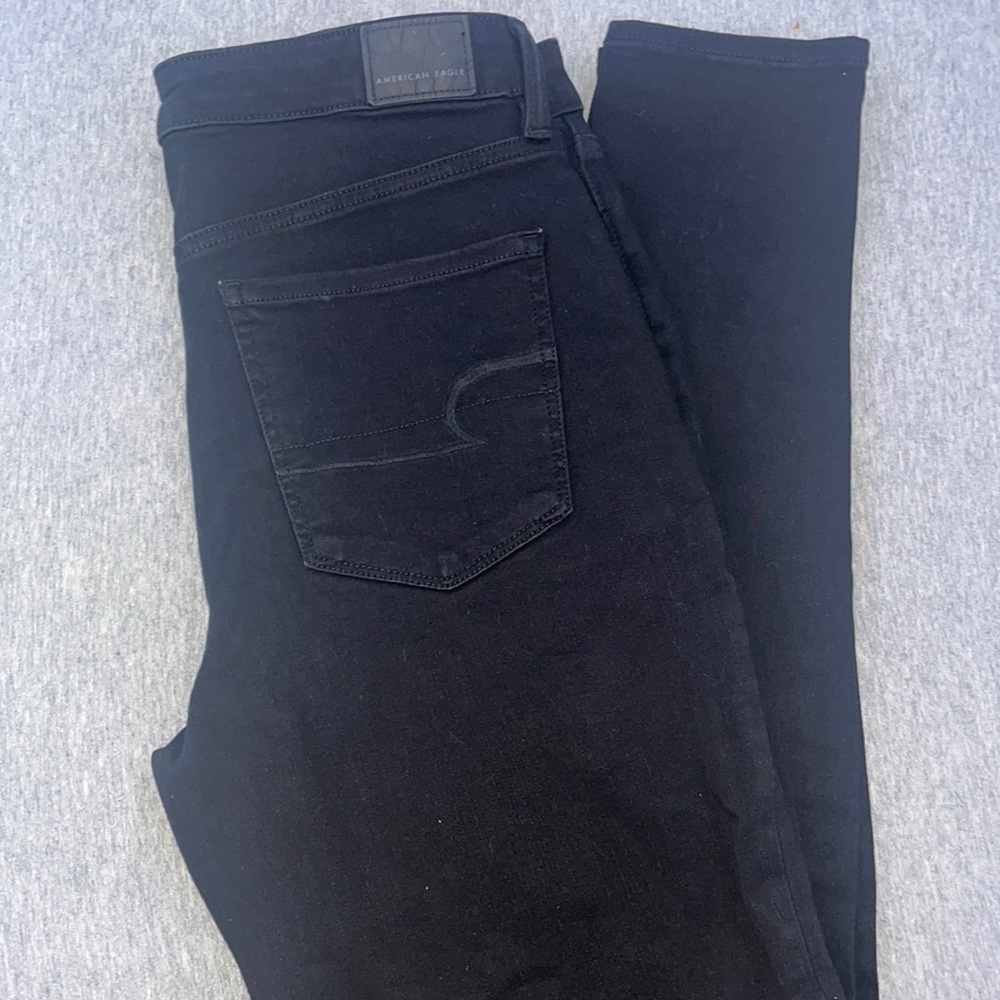 American eagle black jeans jeggings new without never worn 😊❤️